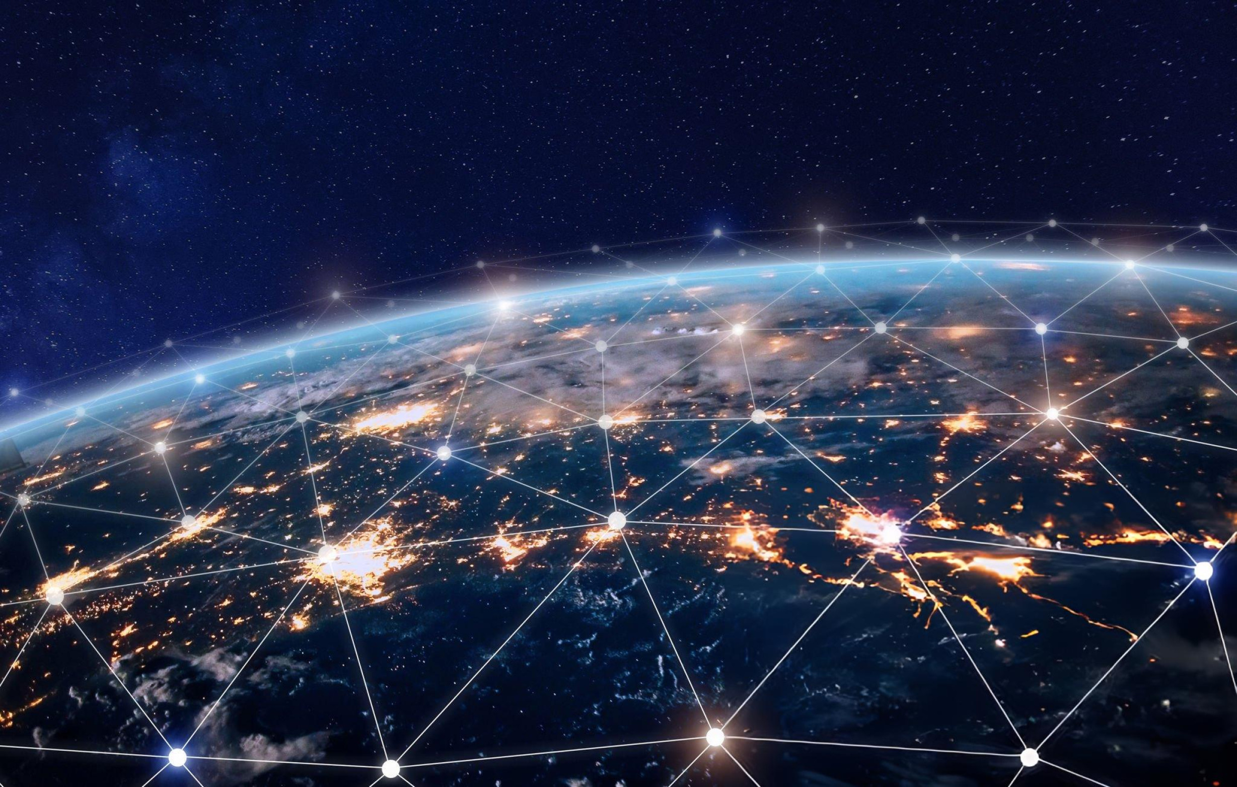 Cyber Network Globe
