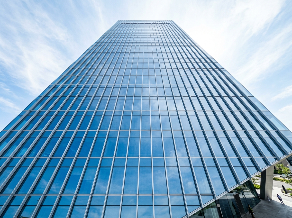 Glass facade healthcare center